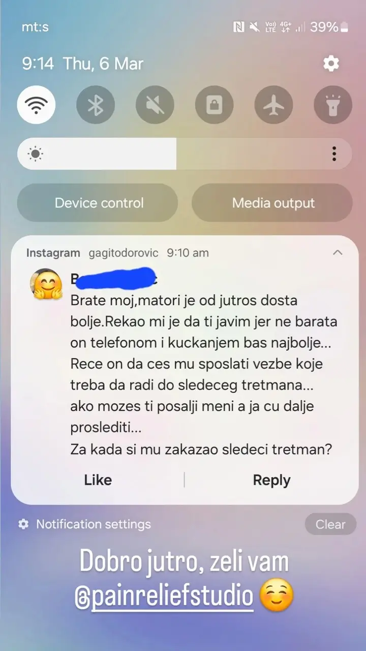 Poruka pacijenta 50