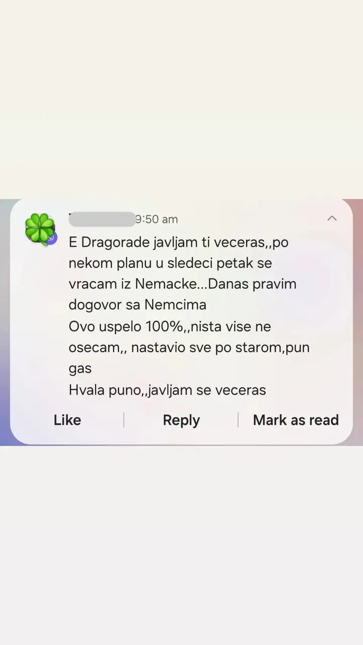 Poruka pacijenta 68