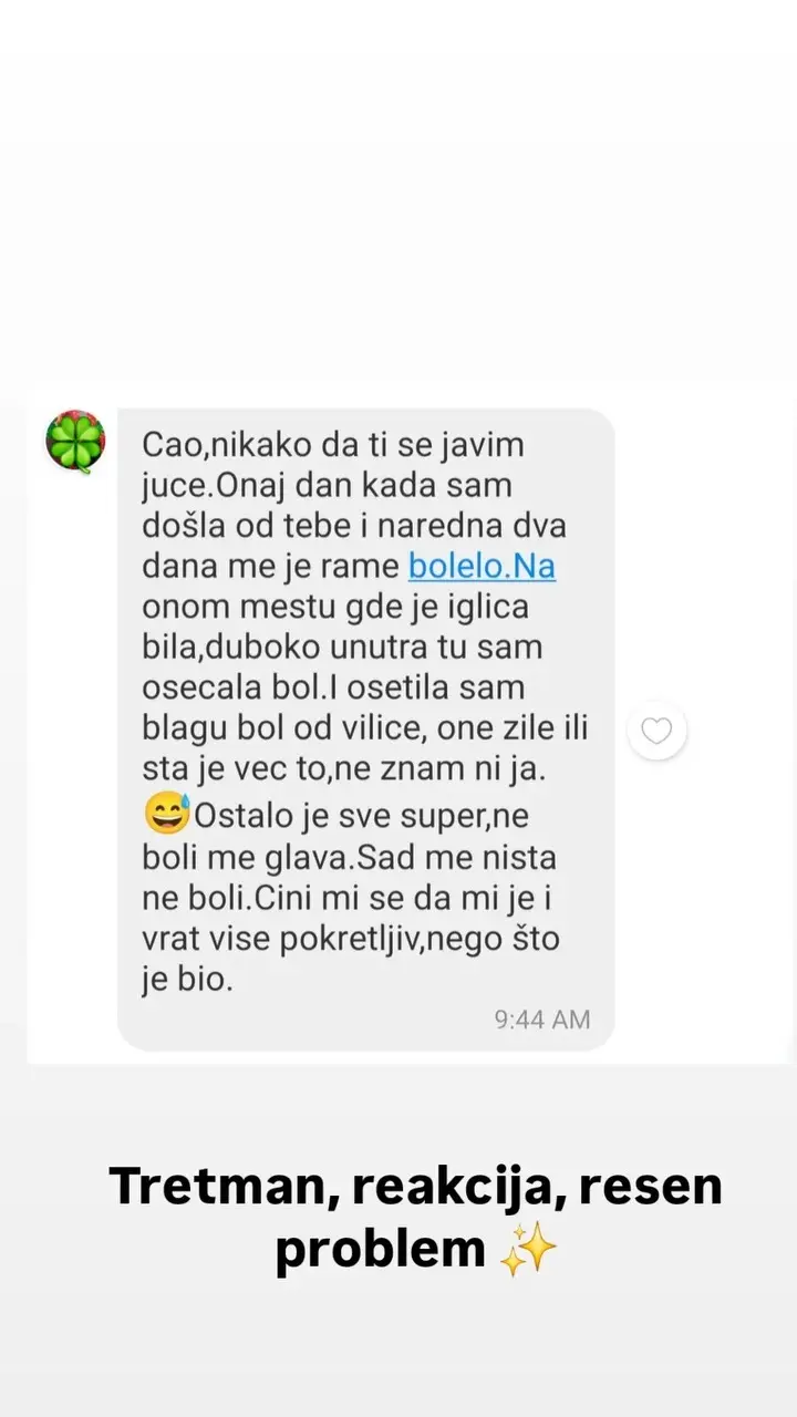 Poruka pacijenta 84